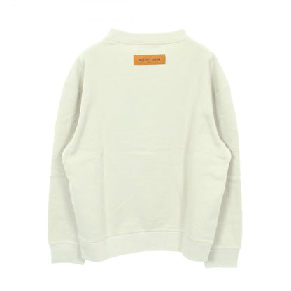 Louis Vuitton Sweatshirt Embroidered Crew Neck Light Green Cotton — view 2