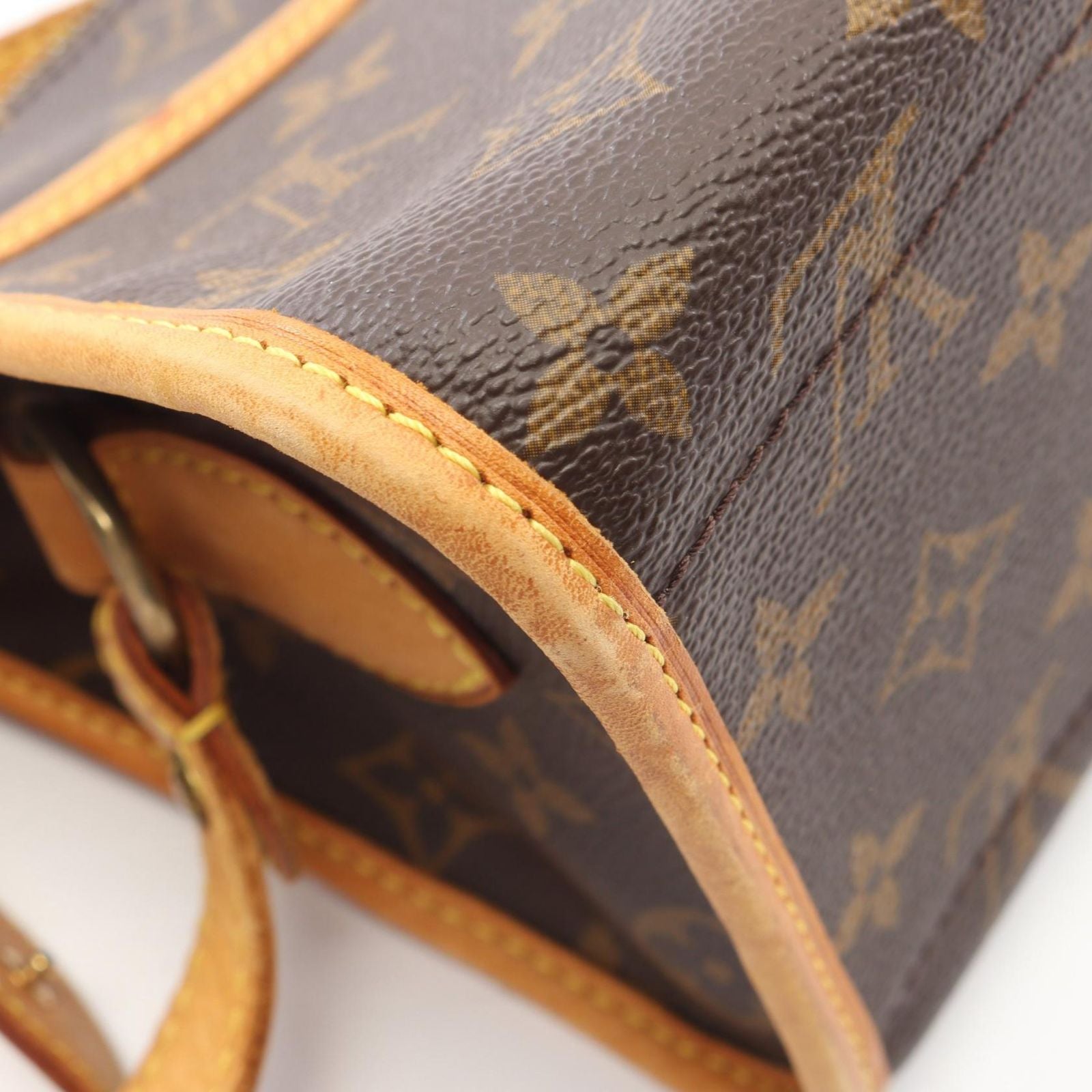 Louis Vuitton Shoulder Bag Popincourt Long Canvas Leather — view 8