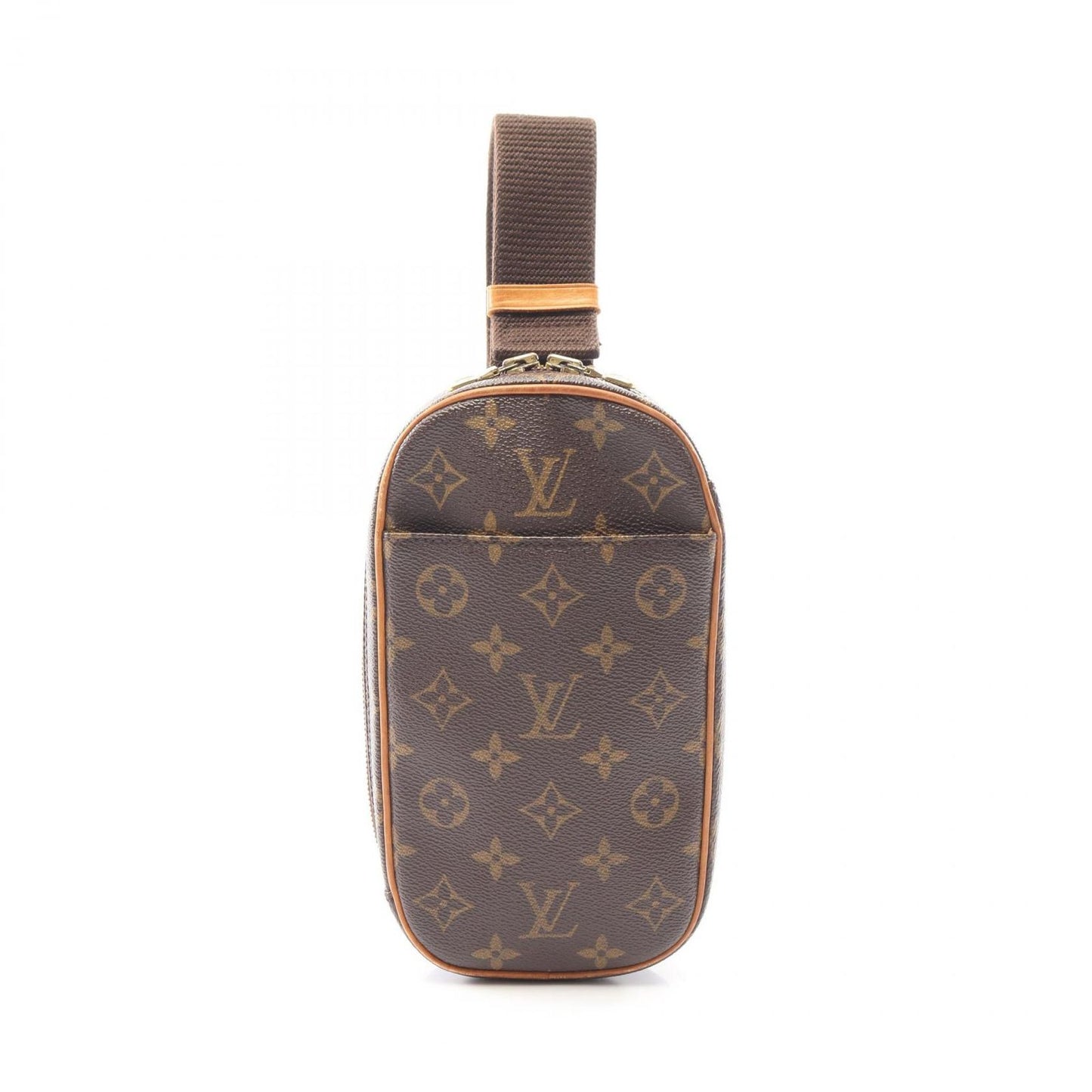 Louis Vuitton Waist Bag Pochette Gange Canvas Leather