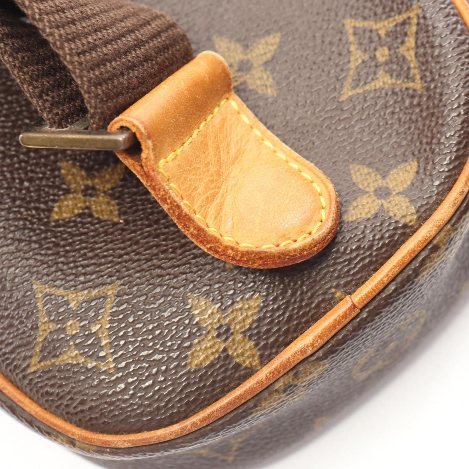 Louis Vuitton Waist Bag Pochette Gange Canvas Leather — view 7