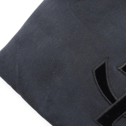 Saint Laurent Yves Rive Gauche Tote Kahala Black Canvas Leather — view 6