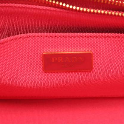 Prada Tote Canapa 2-Way Pink Canvas — view 4