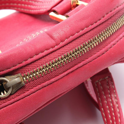 Loewe Handbag Amazona Micro Mini 2-Way Pink Leather — view 7