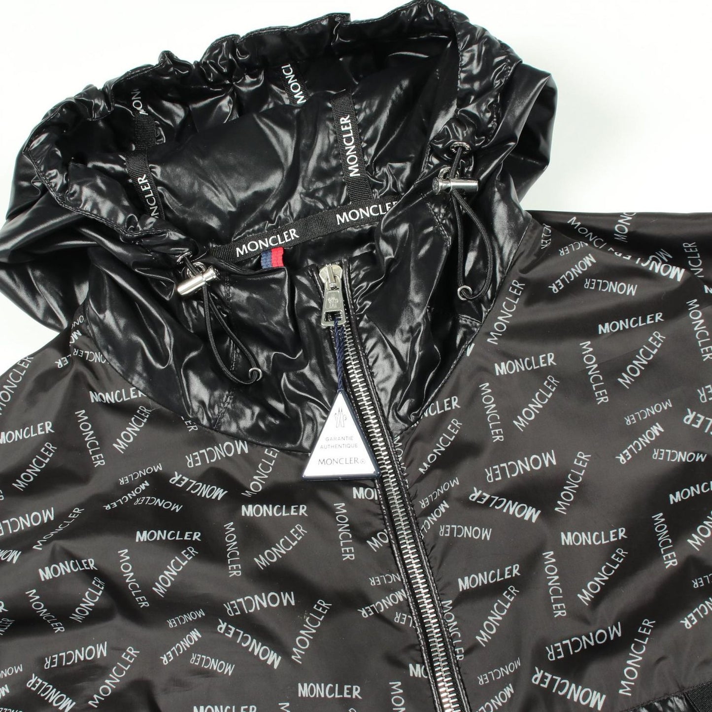 Moncler Nylon Jacket Gidayu Logo Print Hooded — view 8