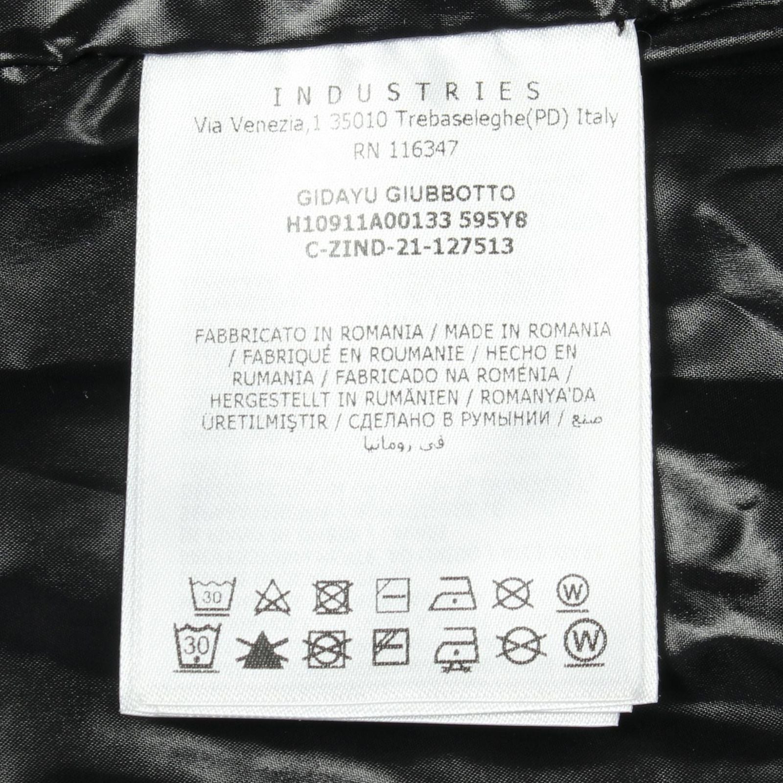 Moncler Nylon Jacket Gidayu Logo Print Hooded — view 5