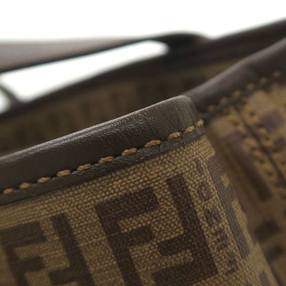 Fendi Zucchino Tote Brown — view 5