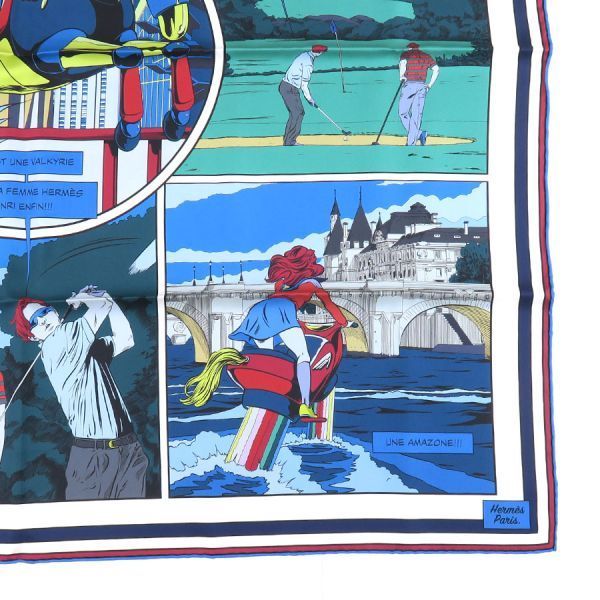 Hermes Carre 90 Double Face Scarf — view 4