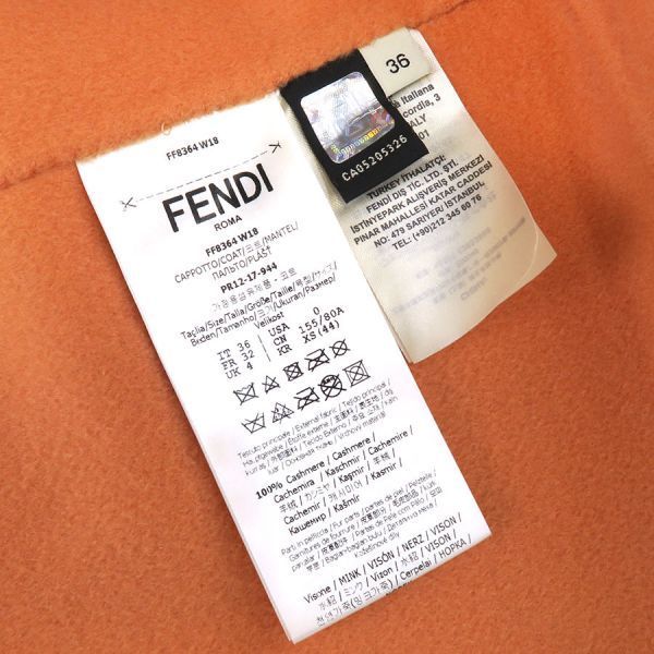 Fendi Poncho Cape & Ponchos Pink — view 8