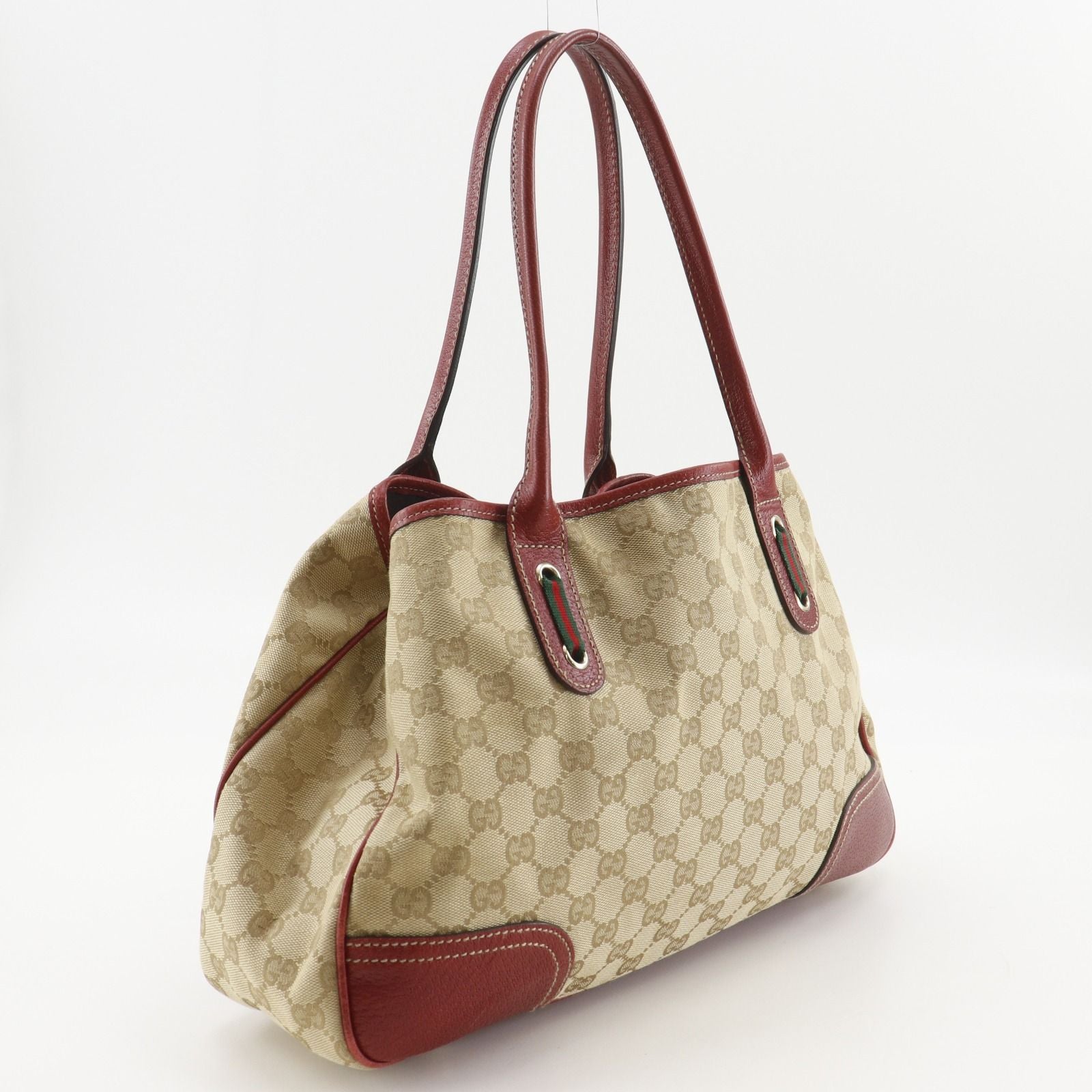 Gucci Prince GG Canvas Brown Tote — view 3