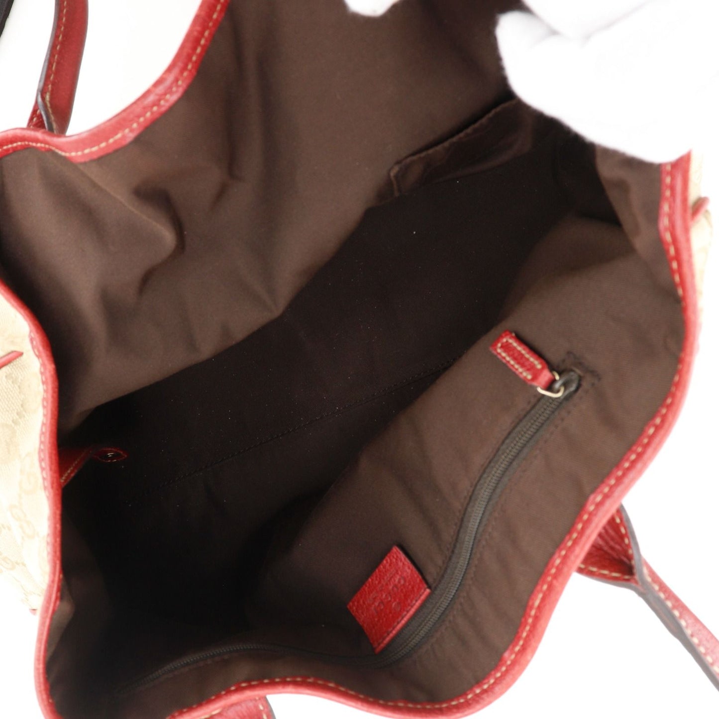 Gucci Prince GG Canvas Brown Tote — view 5