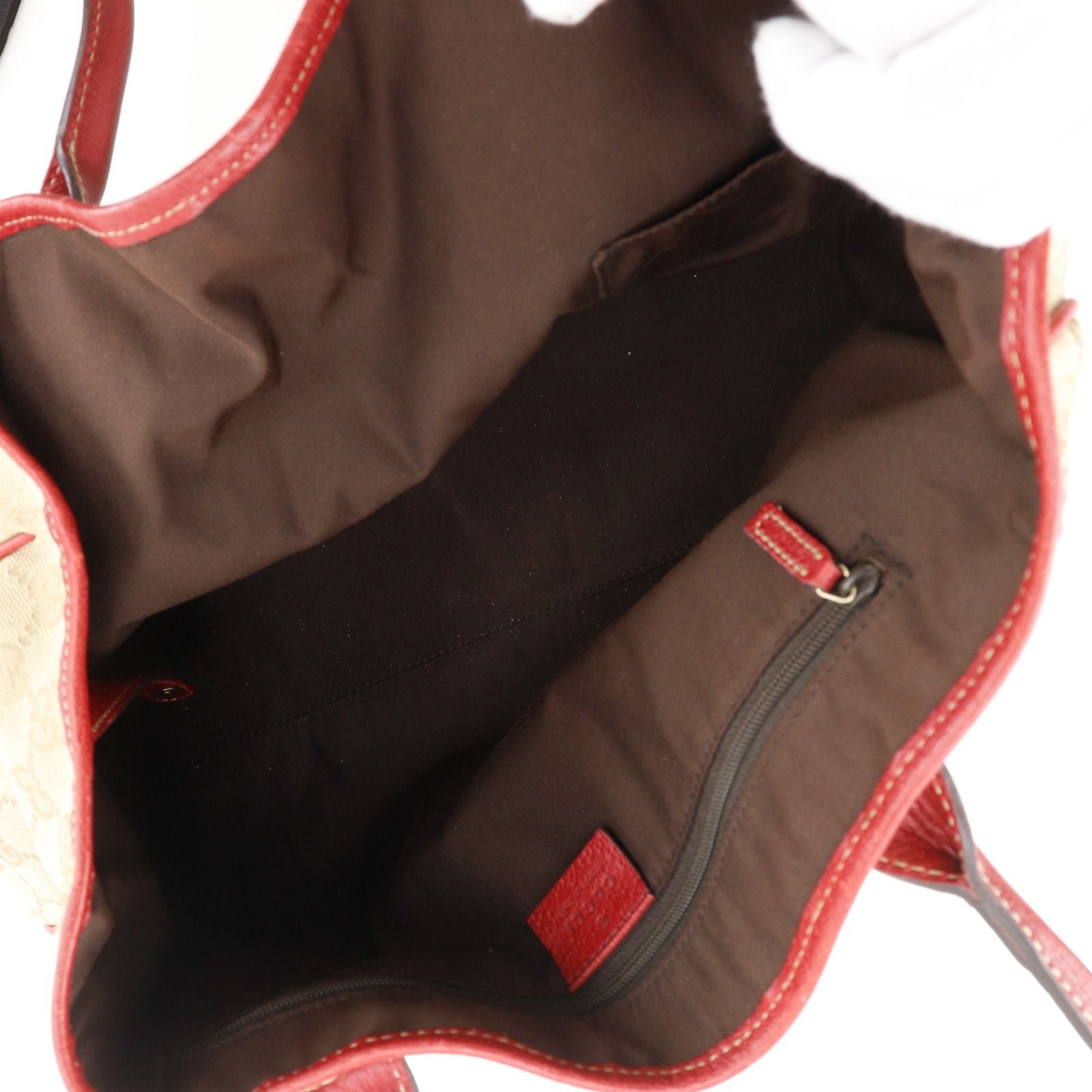 Gucci Prince GG Canvas Brown Tote — view 5