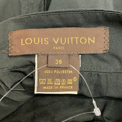 Louis Vuitton Skirt 38 M Black Dark Green Pleats — view 3