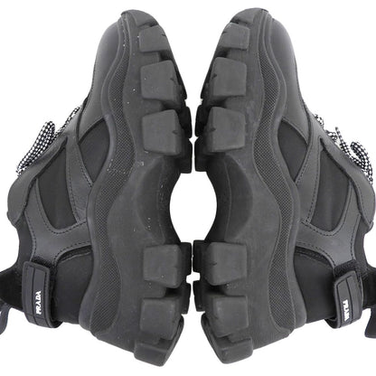 Prada Pegasus Platform Sneakers Shoes Black — view 4