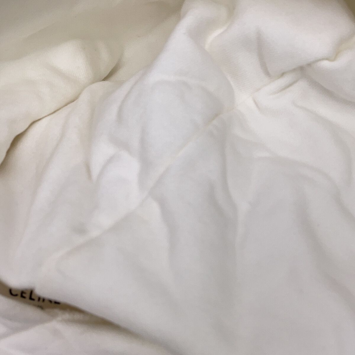 Celine White Logo Luzfudie Hoodie XL — view 6