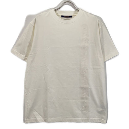 Louis Vuitton Dt3 White Embossed Logo Short Sleeve Top T-Shirt