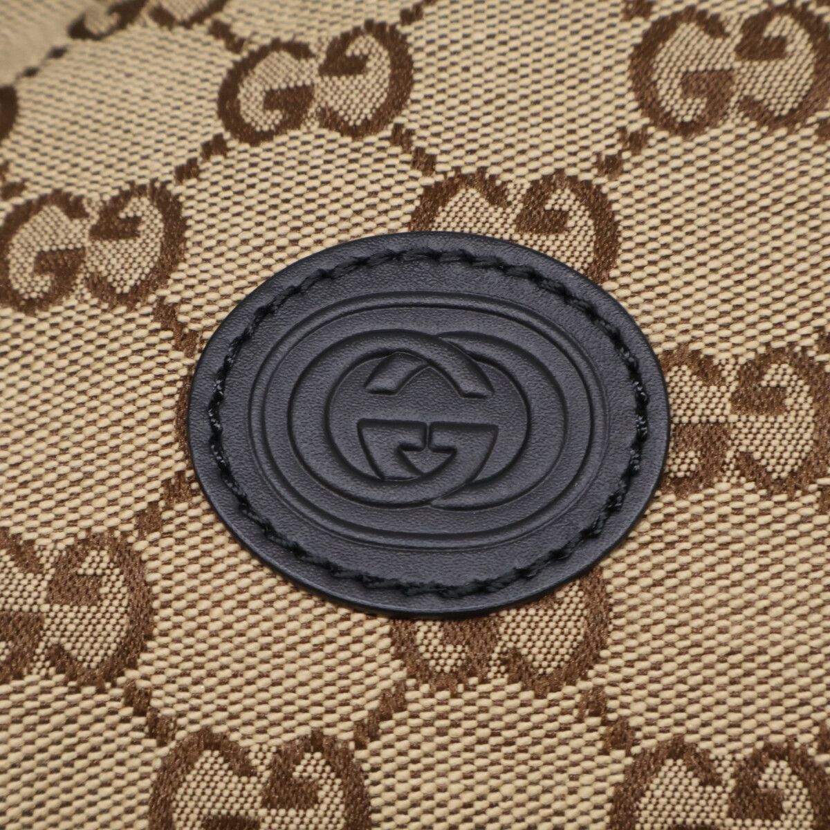 Gucci GG Cotton Canvas Logo Patch Trim Down Jacket Vest 36 — view 8