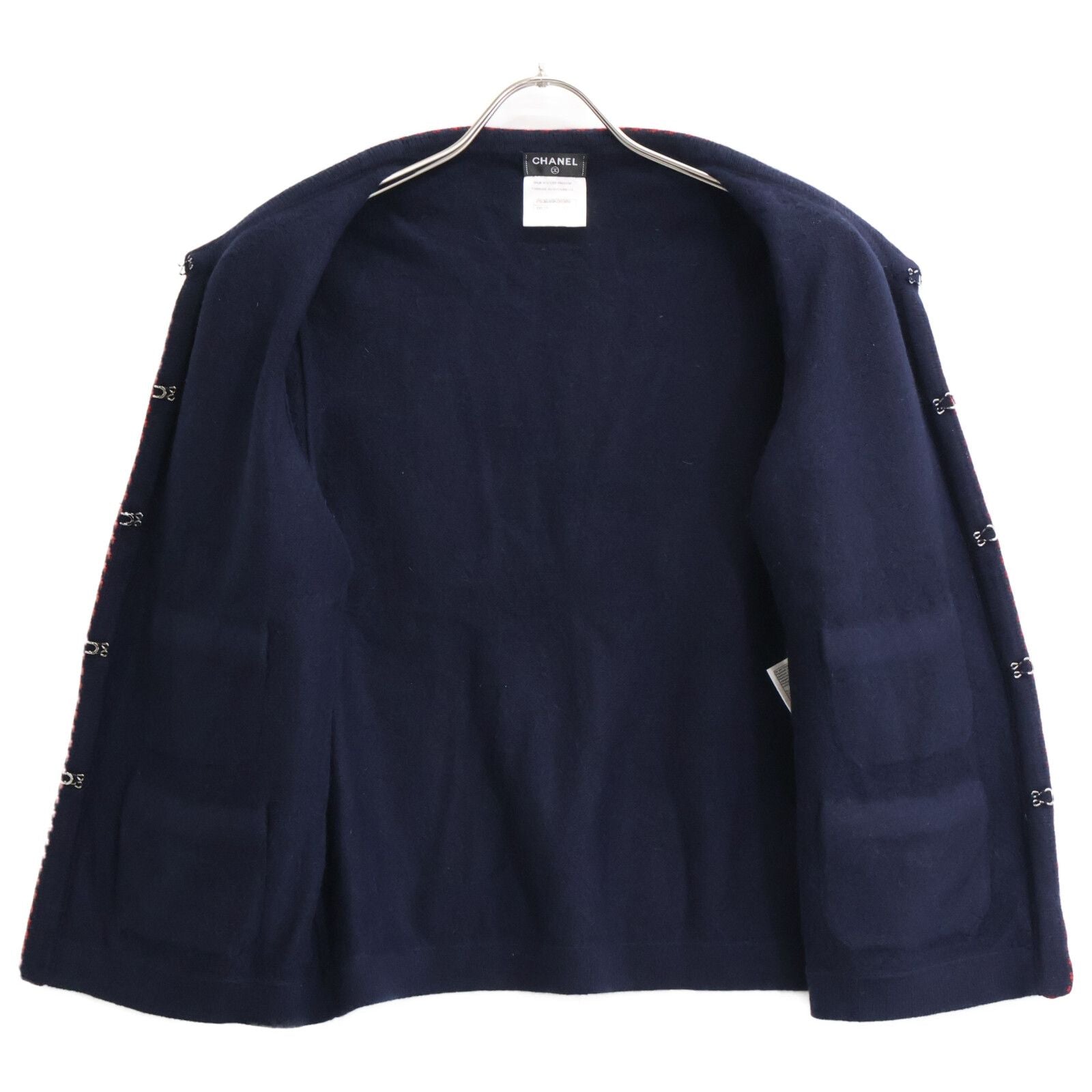 Chanel Cashmere Front Hook Cardigan 34 — view 4
