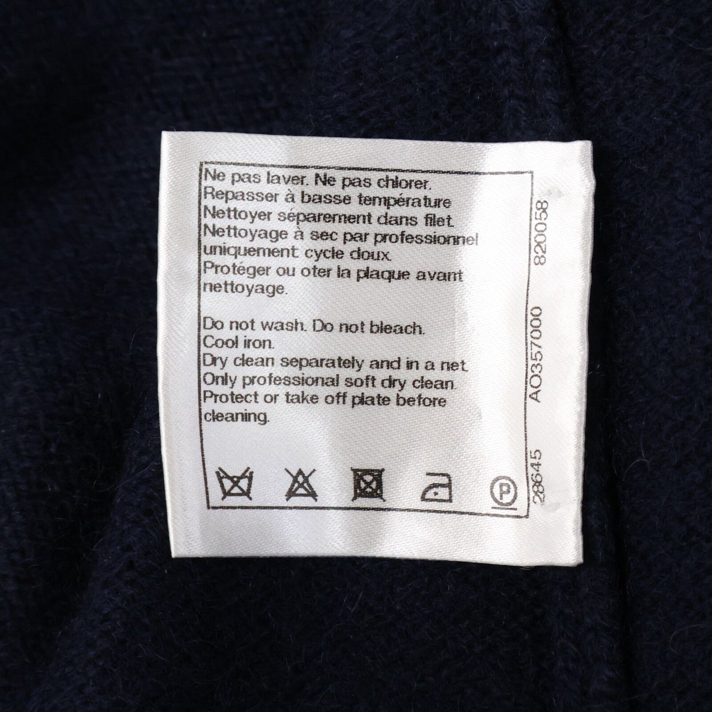 Chanel Cashmere Front Hook Cardigan 34 — view 6