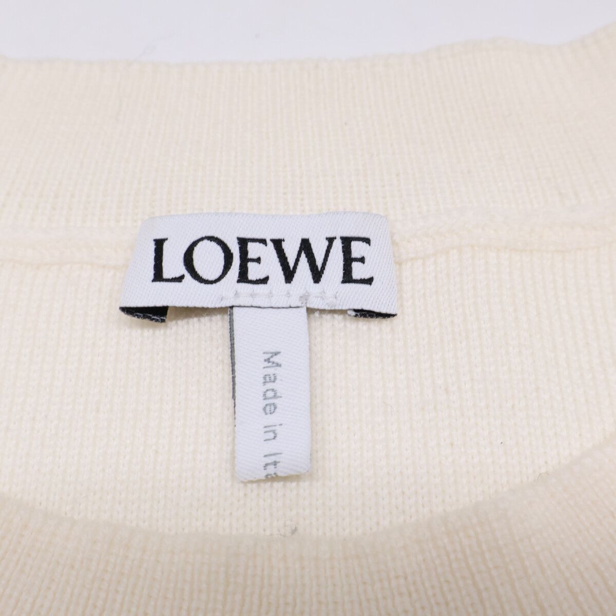 Loewe Anagram Short Length Knit Sweater — view 4