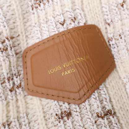 Louis Vuitton Muv Cashmere Blend Tweed Cropped Knit Sweater XS — view 7