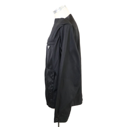 Prada Re-Nylon Triangle Logo Pullover Top 48 Sweater — view 3