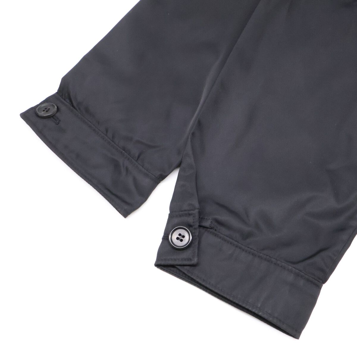 Prada Re-Nylon Triangle Logo Pullover Top 48 Sweater — view 9