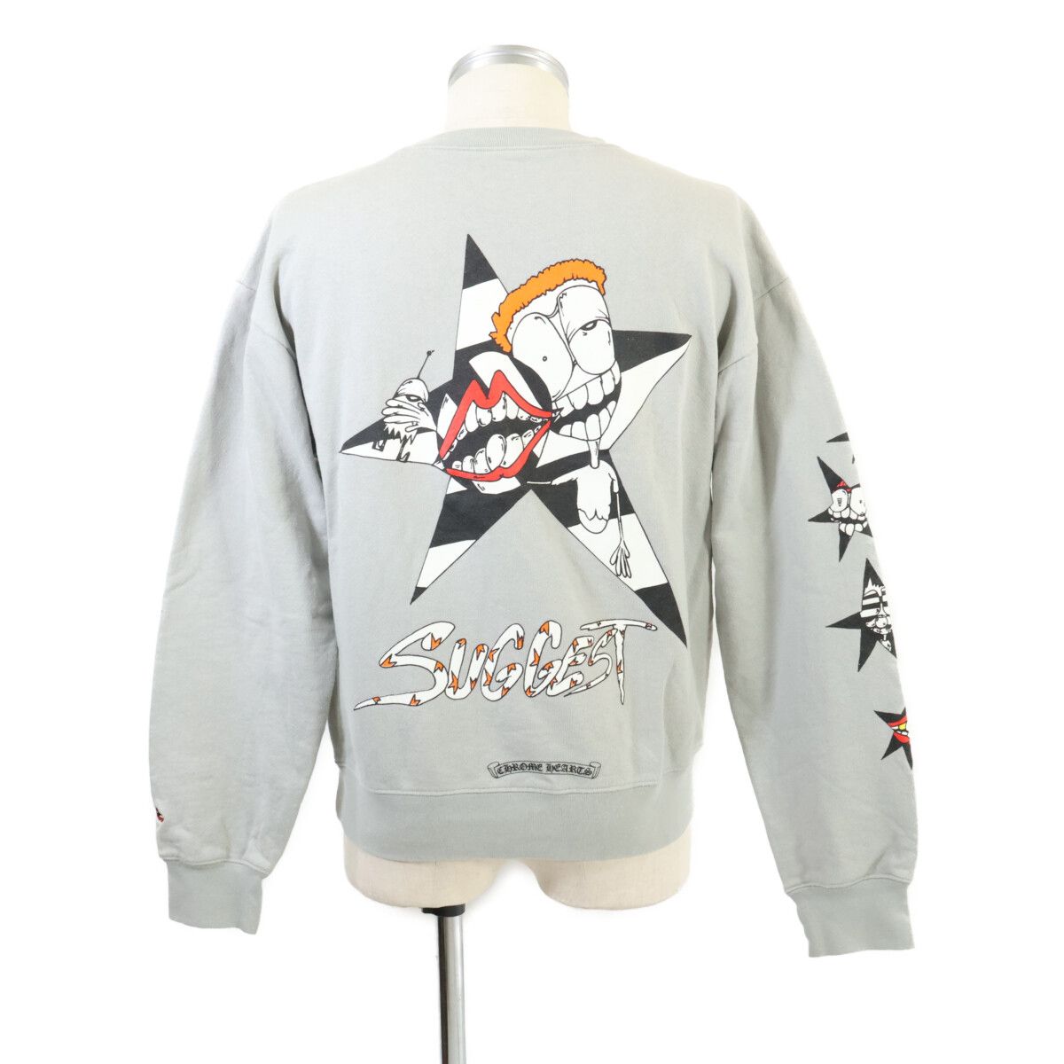 Chrome Hearts Boy Ppo Suggest Space Crew Neck Sweatshirt — view 2