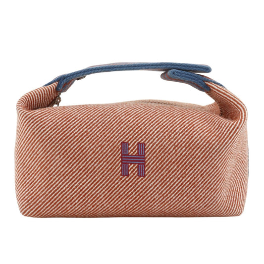 Hermes Bride-a-Brac PM Pouch Wool Red Handbag