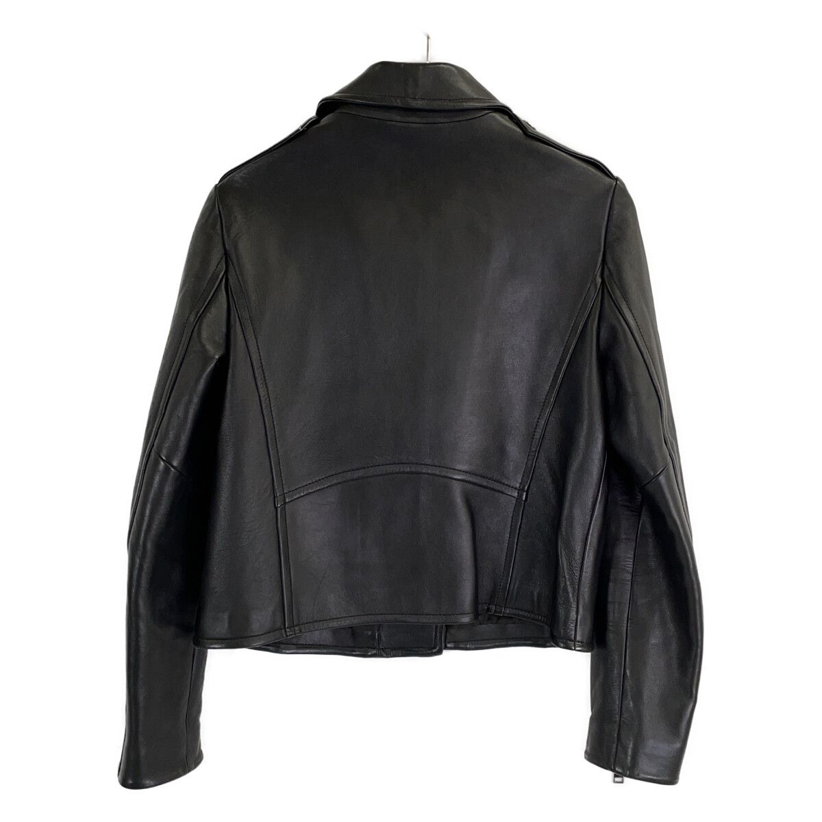 Max Maraweekend Black Lambskin Double Rider's Jacket 38 — view 2