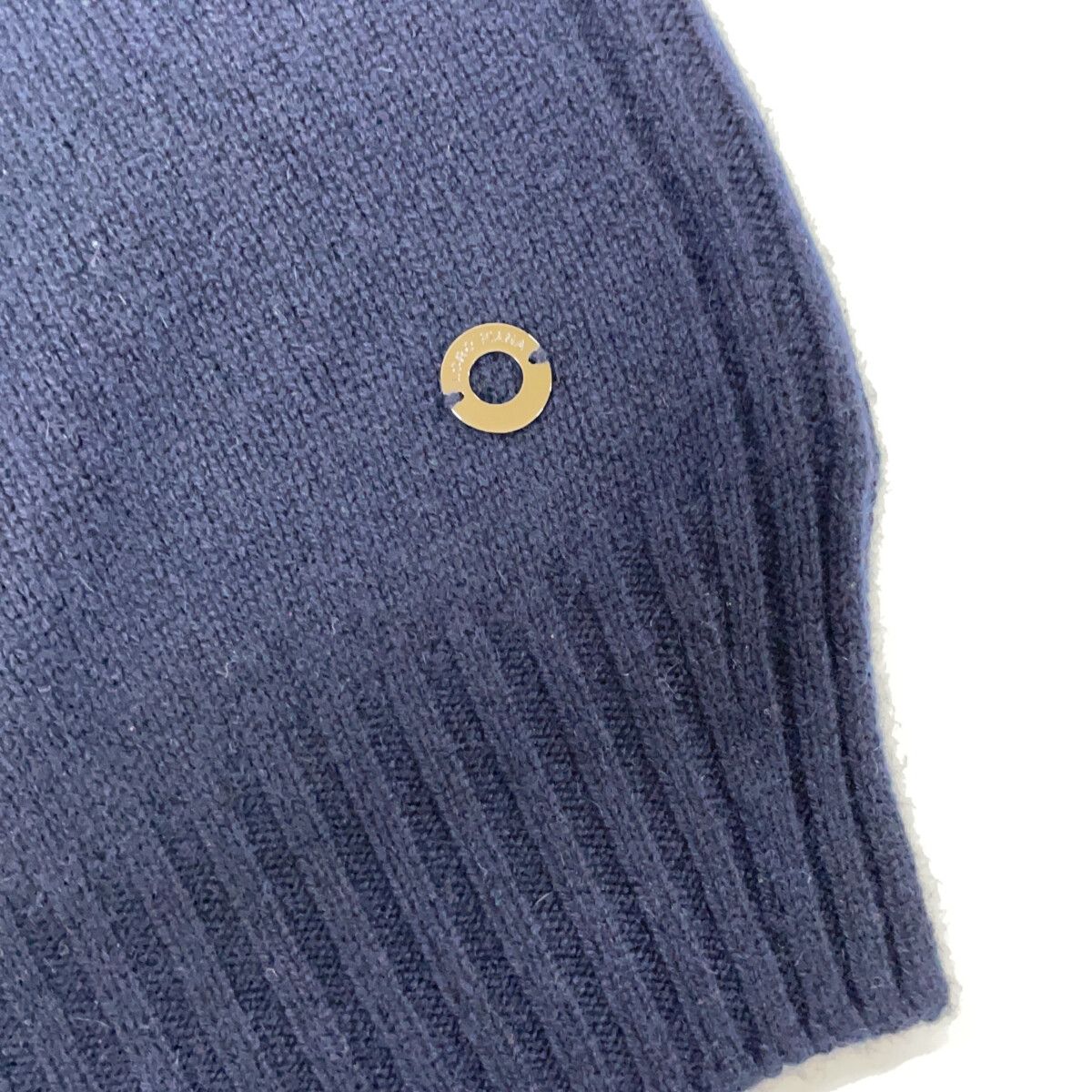 Loro Piana Navy Baby Cashmere 100 High Neck Knit Pullover 38 Sweater — view 6