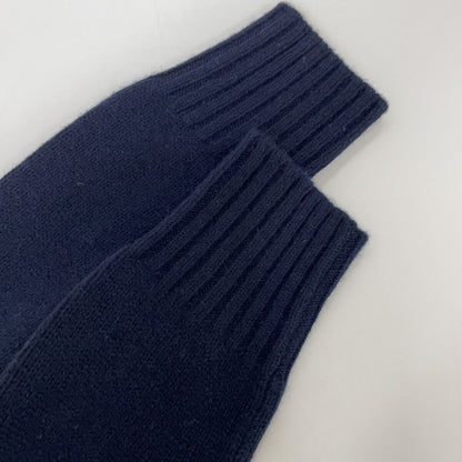 Loro Piana Navy Baby Cashmere 100 High Neck Knit Pullover 38 Sweater — view 8