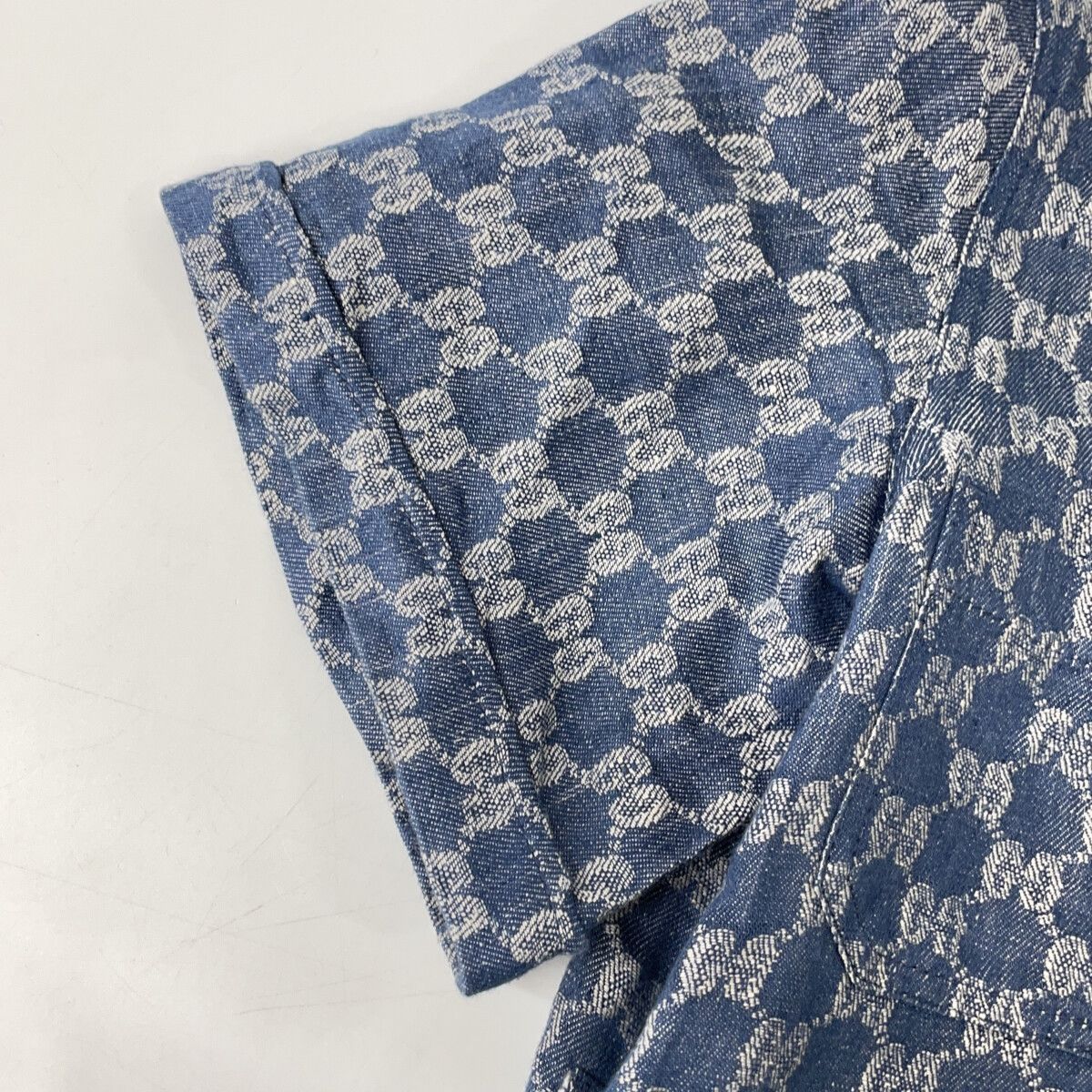 Gucci GG Jacquard Long Shirt Dress 36 — view 8