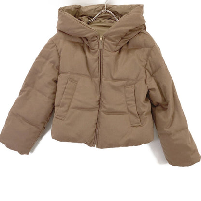 Max Maraweekend the Cube Camel Cropped Reversible Down Jacket Jkt 38