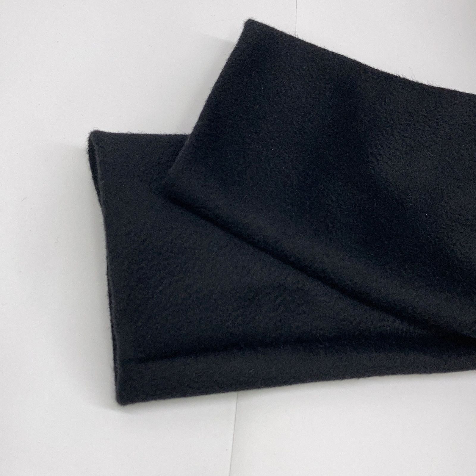 Max Mara Maxmara Studio Black Wool Belt Hooded Coat 34 — view 6