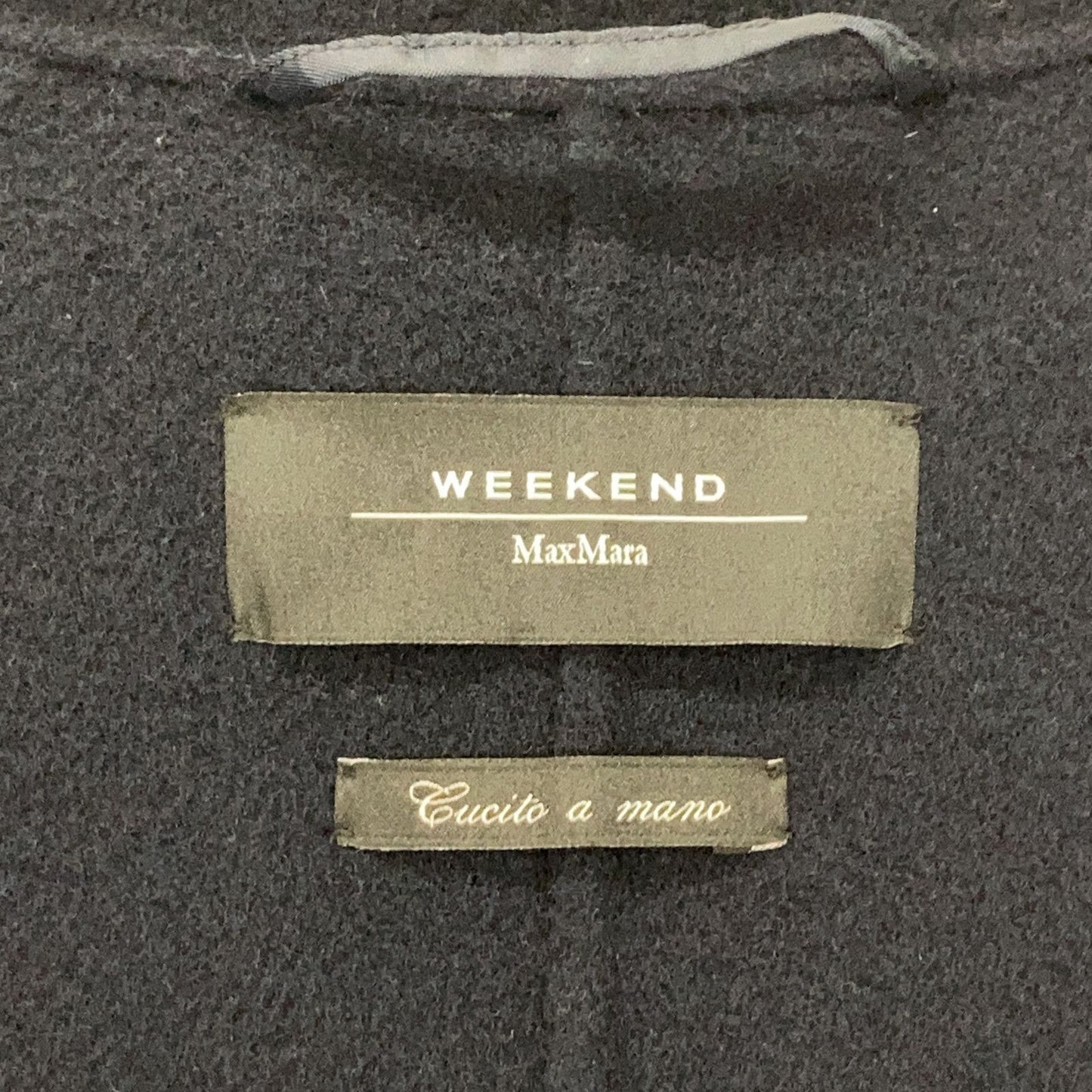 Max Maraweekend Upper Trench Coat Navy 38 — view 4