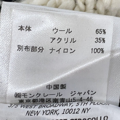 Moncler Maglione Wool Side Zip Knit Sweater — view 5