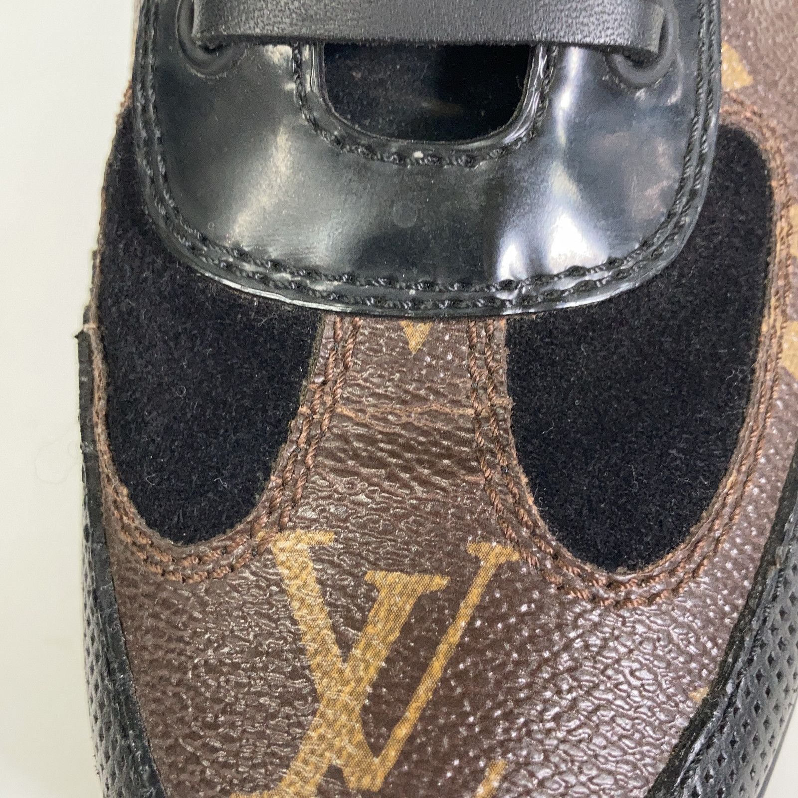 Louis Vuitton World Tour Line Lauriet Patch Ankle Boots — view 9