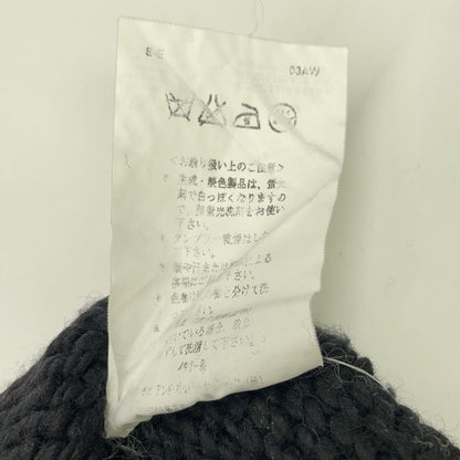 Dolce & Gabbana Black Wool Logo Knit Sweater — view 6