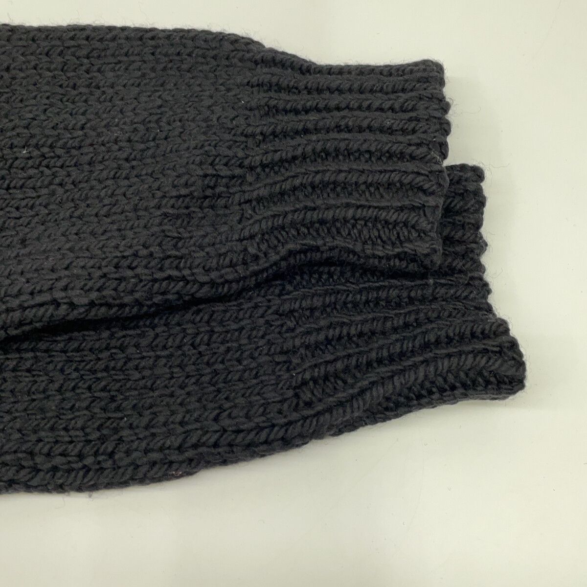 Dolce & Gabbana Black Wool Logo Knit Sweater — view 5