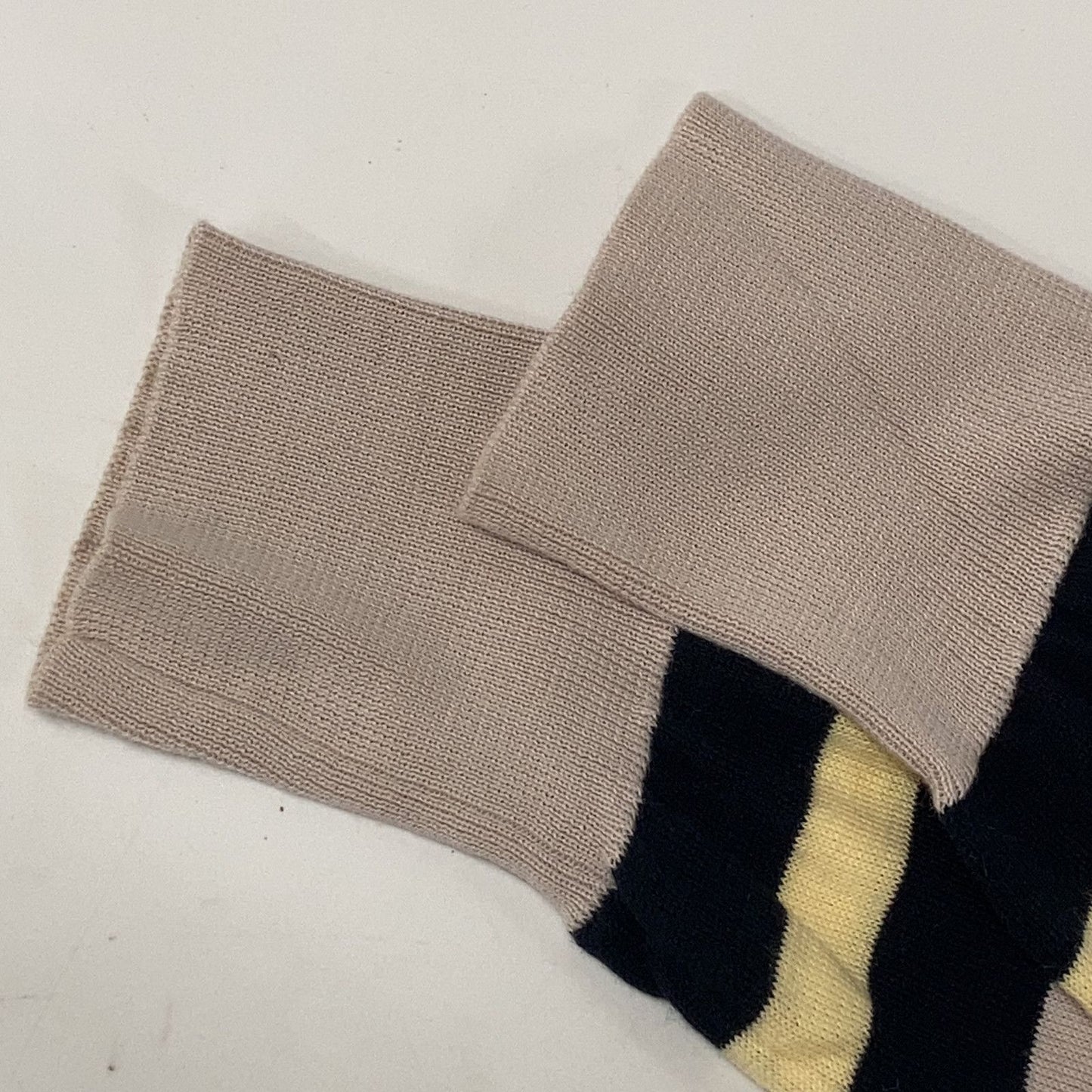 Louis Vuitton Navy Gray Cotton Scarf — view 5