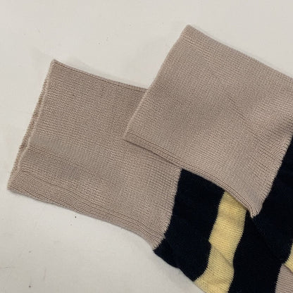 Louis Vuitton Navy Gray Cotton Scarf — view 5