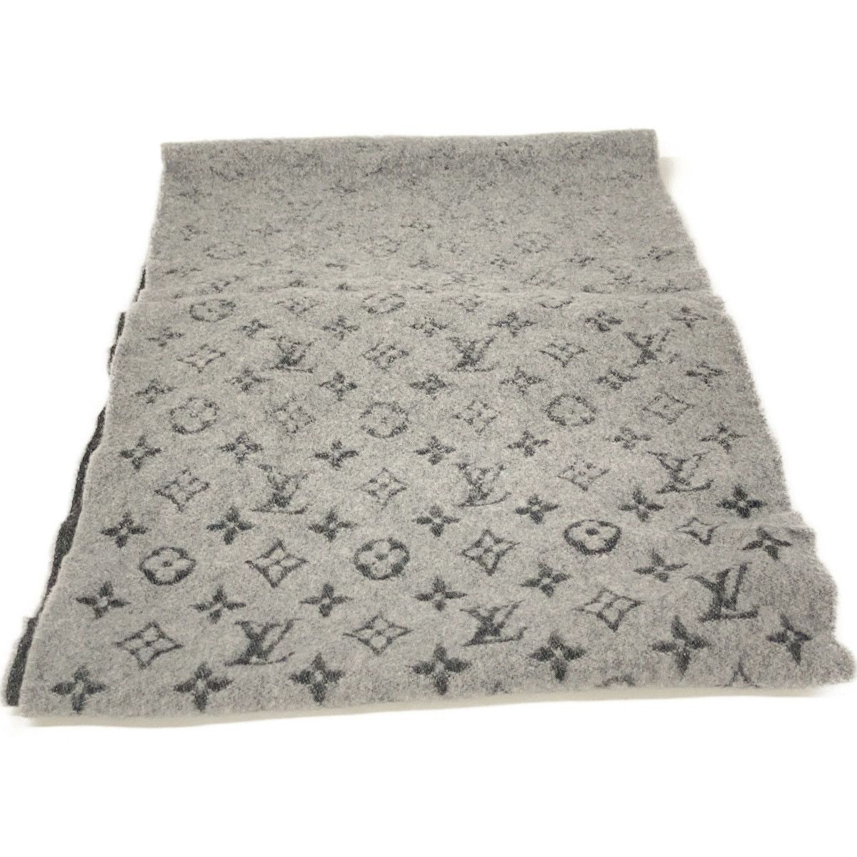Louis Vuitton Gray Monogram Gradient Scarf — view 3