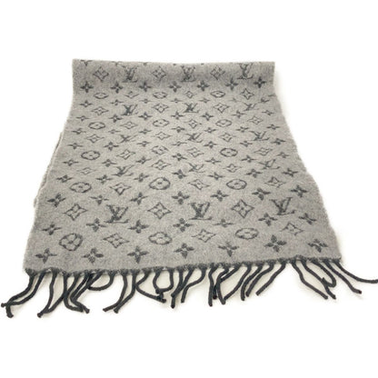 Louis Vuitton Gray Monogram Gradient Scarf — view 2