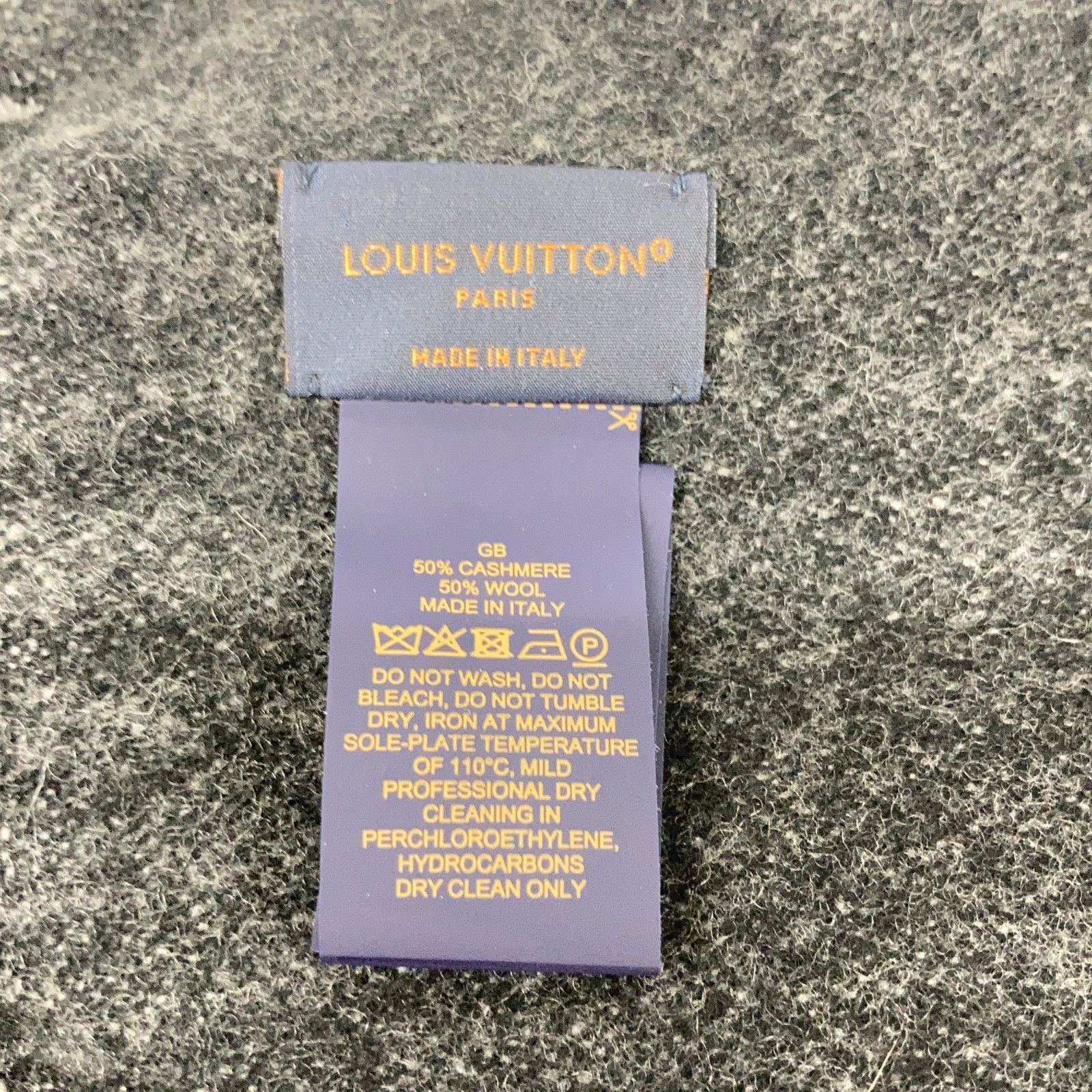 Louis Vuitton Gray Monogram Gradient Scarf — view 5