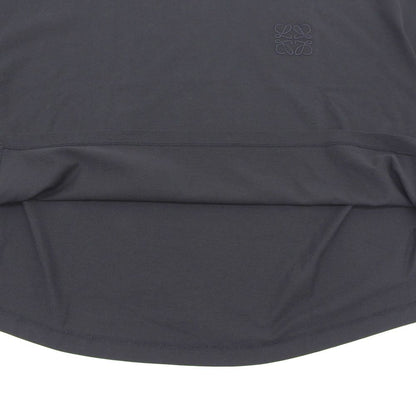 Loewe Anagram Cropped Length Cotton T-Shirt Top Black XS — view 3