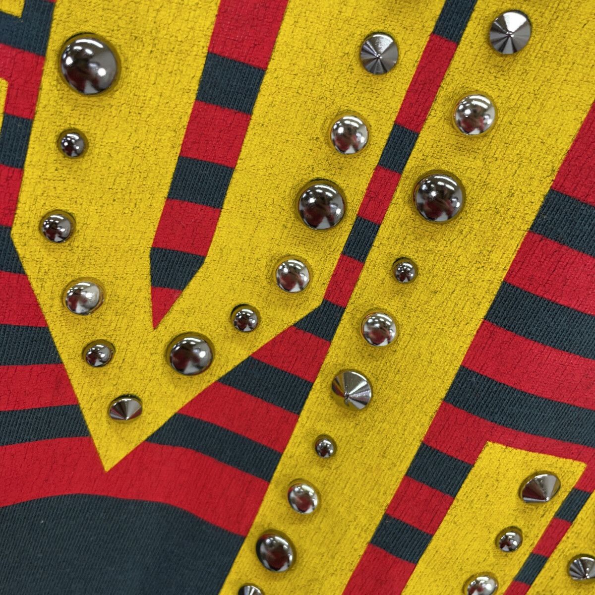 Gucci Black Logo Studded T-Shirt XS — view 9
