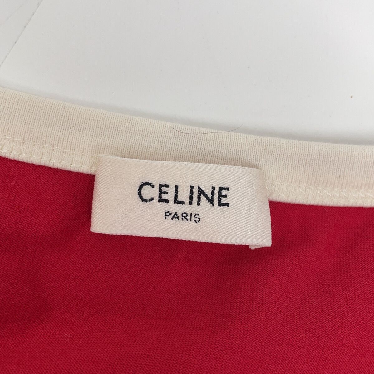 Celine Red Regular T-Shirt XL — view 3