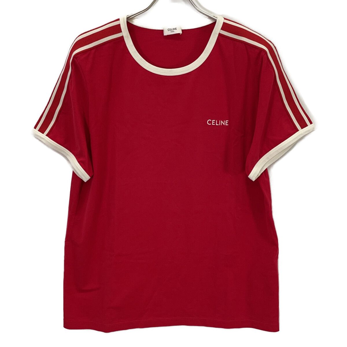 Celine Red Regular T-Shirt XL