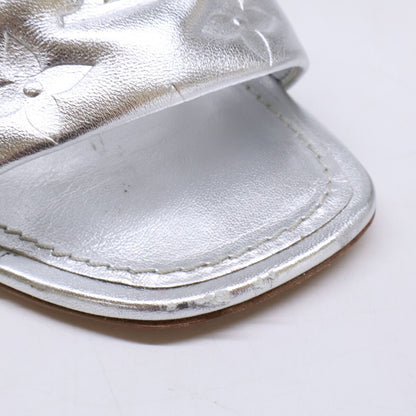 Louis Vuitton Revival Line Metallic Lambskin Mules — view 9
