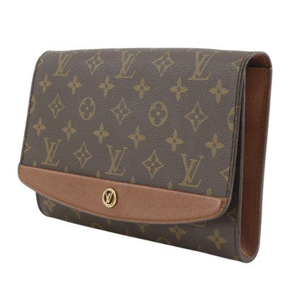 Louis Vuitton Bordeaux 24 Monogram Canvas Brown Clutch — view 2